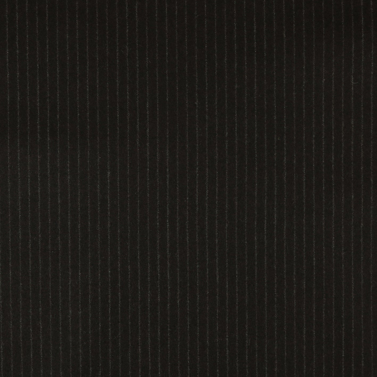 Narrow Chalk Stripe Super 120's Wool Flannel