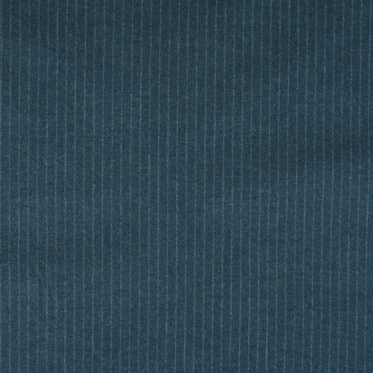 Narrow Chalk Stripe Super 120's Wool Flannel