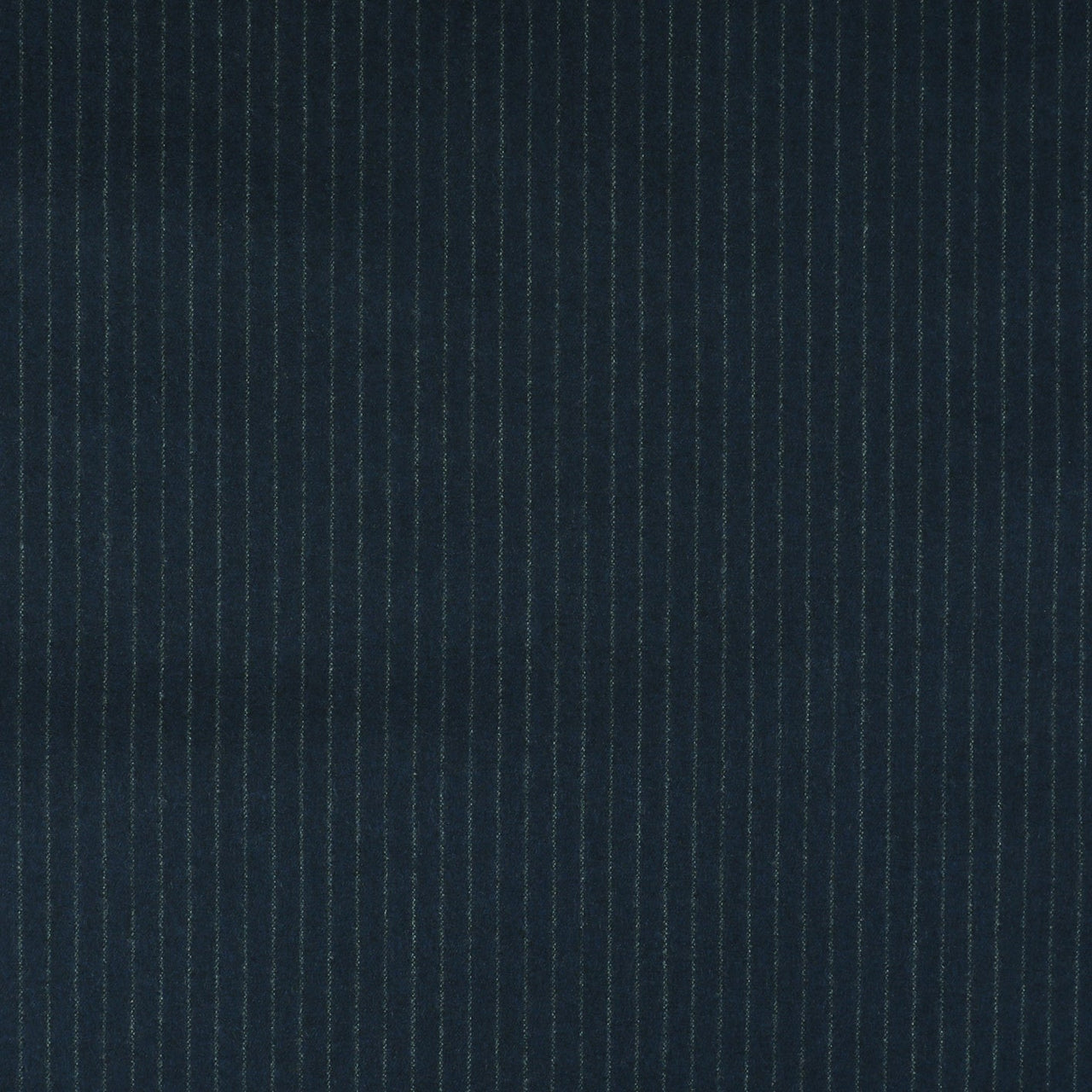 Narrow Chalk Stripe Super 120's Wool Flannel