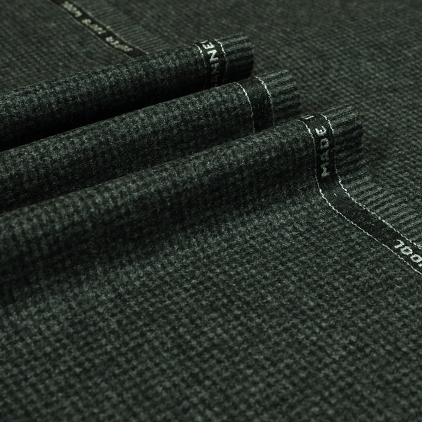 Oxbridge Flannel - Houndstooth Suiting 100% Super 120's Wool