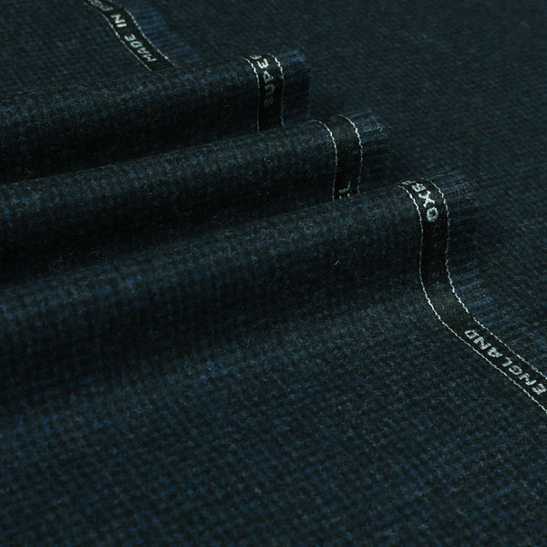 Oxbridge Flannel - Houndstooth Suiting 100% Super 120's Wool