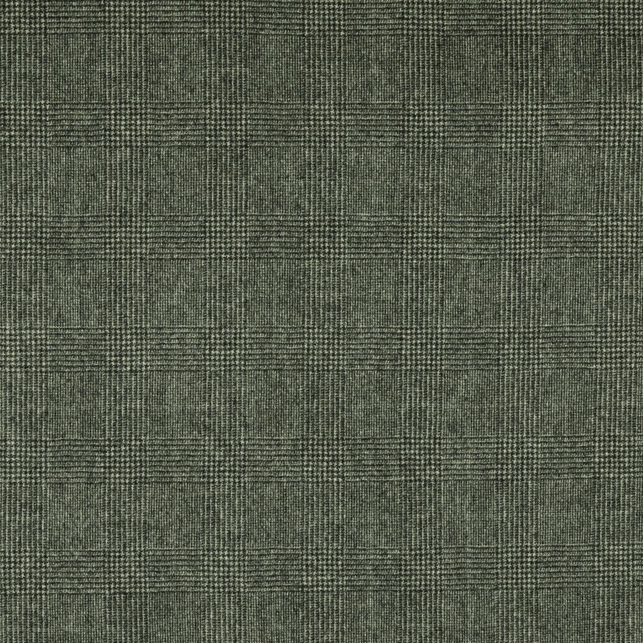 Oxbridge Flannel - Glen Check Super 120's Wool Flannel