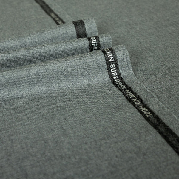 Plain Flannel Super 130's Suiting