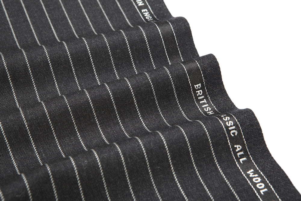 Pin Stripe 100% Wool