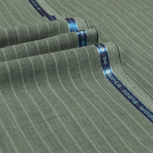 Tonal Stripe Super 100's Wool Mohair
