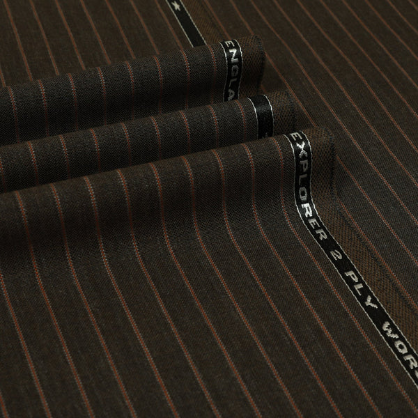 Stripe 100% High Twist Wool