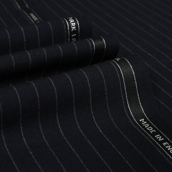 Pin Stripe 100% Super 120's Wool