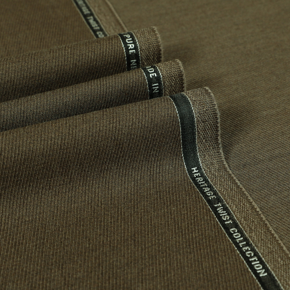 Cavalry Twill 100% Worsted Twist Suiting