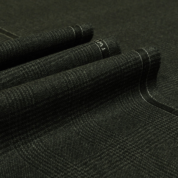 Glen Check 100% Worsted Twist Suiting