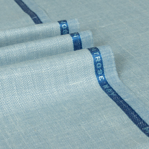 Herringbone Wool Silk Linen Jacketing